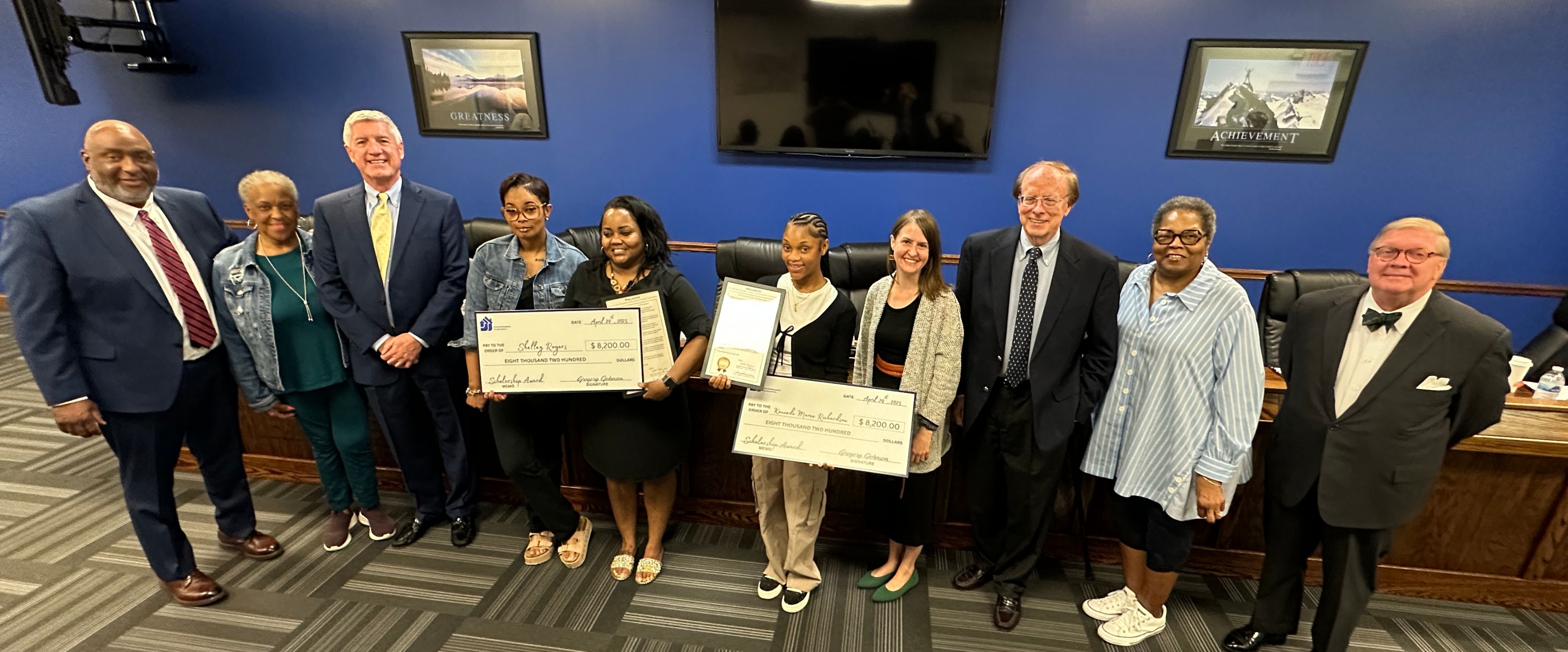 CMHA Graduate Recognition at Board Meeting